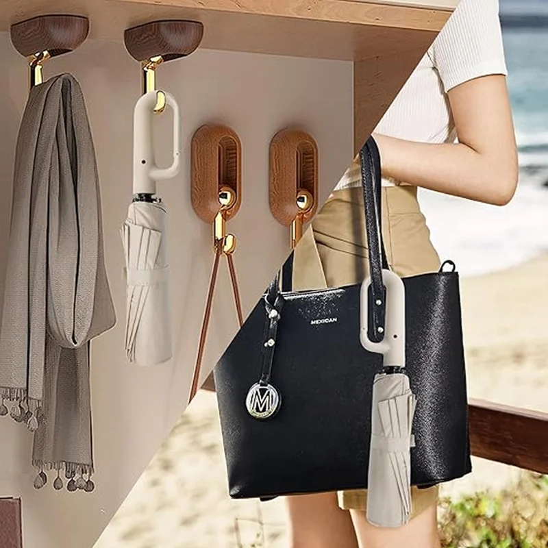 10-rib fully automatic folding umbrella rain or shine reinforced wind-resistant large double umbrella suitable for men and women - Image 6