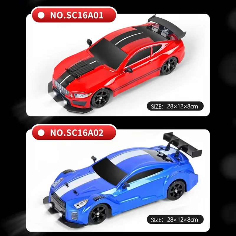 AE86 1: 16 Racing Drift CAR with Remote Control Toys RC Car Drift High-Speed Race Spray 4WD 2.4G Electric Sports Vehicle Gifts - Image 6