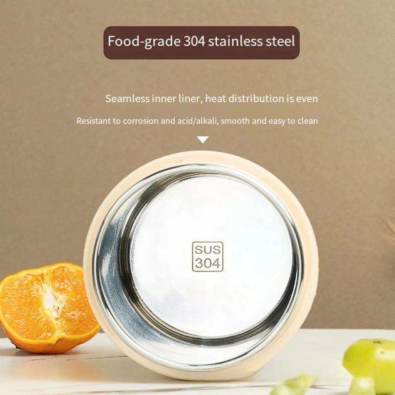 Constant temperature breakfast cup, portable soup cup, long-lasting heat preservation at work, outdoor heating, stainless steel - Image 6