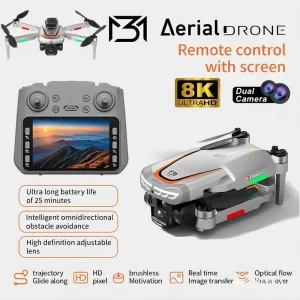 New M3 Drones 8K Brushed APP Mobile Phone Control Battery Life Time OF About 12 Minutes Positioning With Optical Flow Toys Gifts
